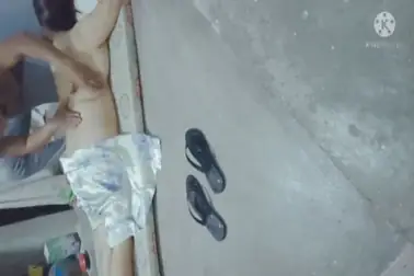 Pijat Tante Montok di Dapur Berujung Ngentot Ganas