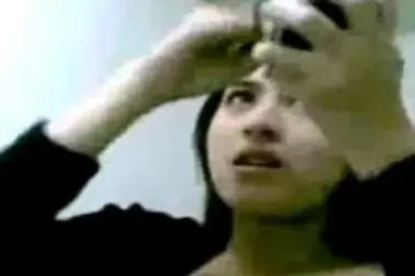 Silvi Manis Make-up Bugil Memek Basah Ngangkang